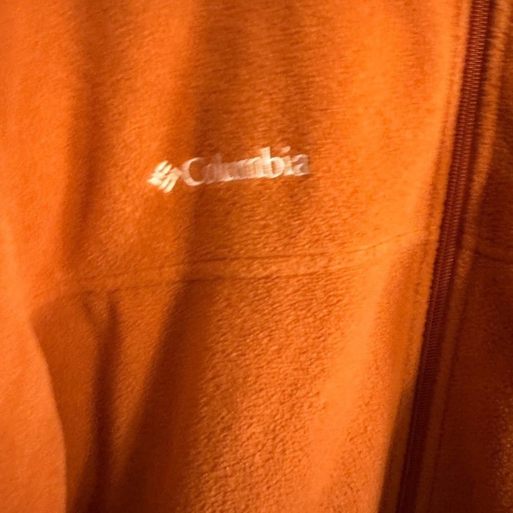 Columbia - Burnt Orange Longhorns Fleece Jacket - XL